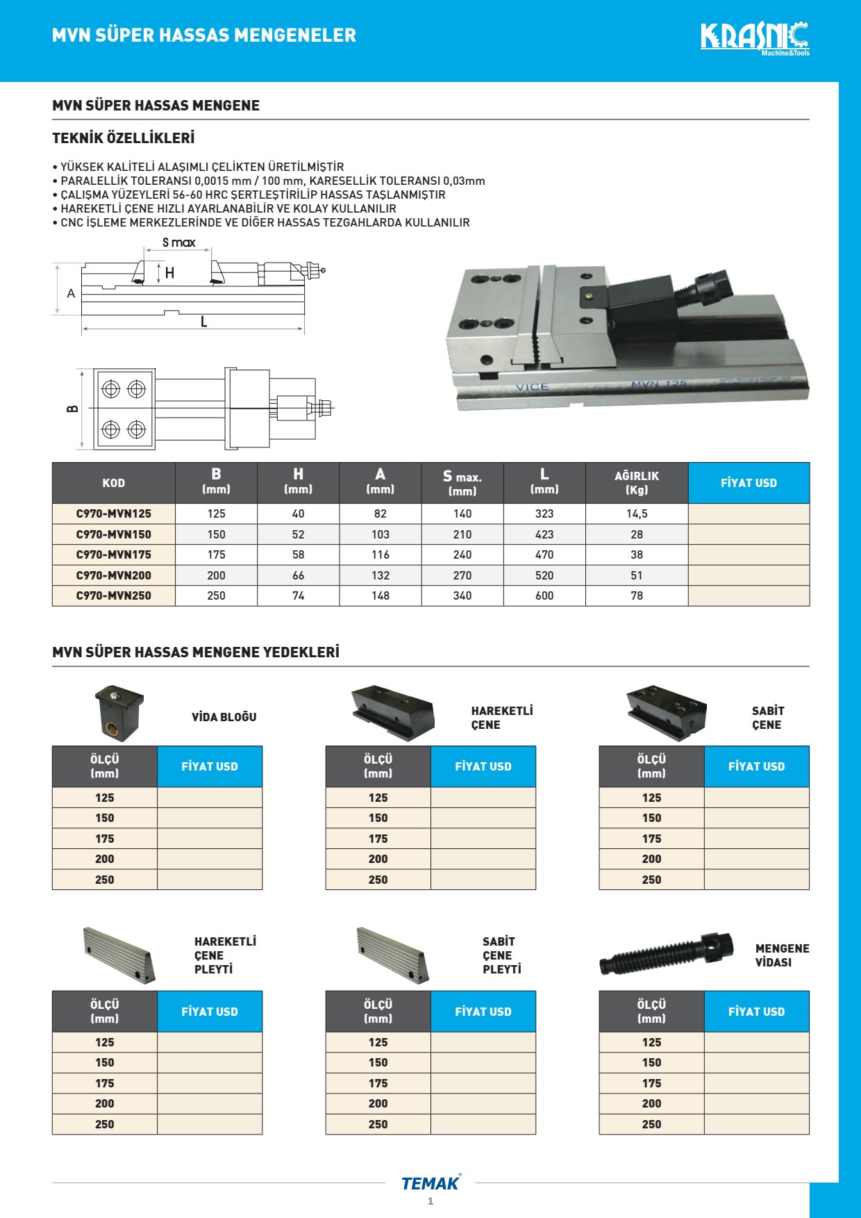 Krasnic Genel Katalog