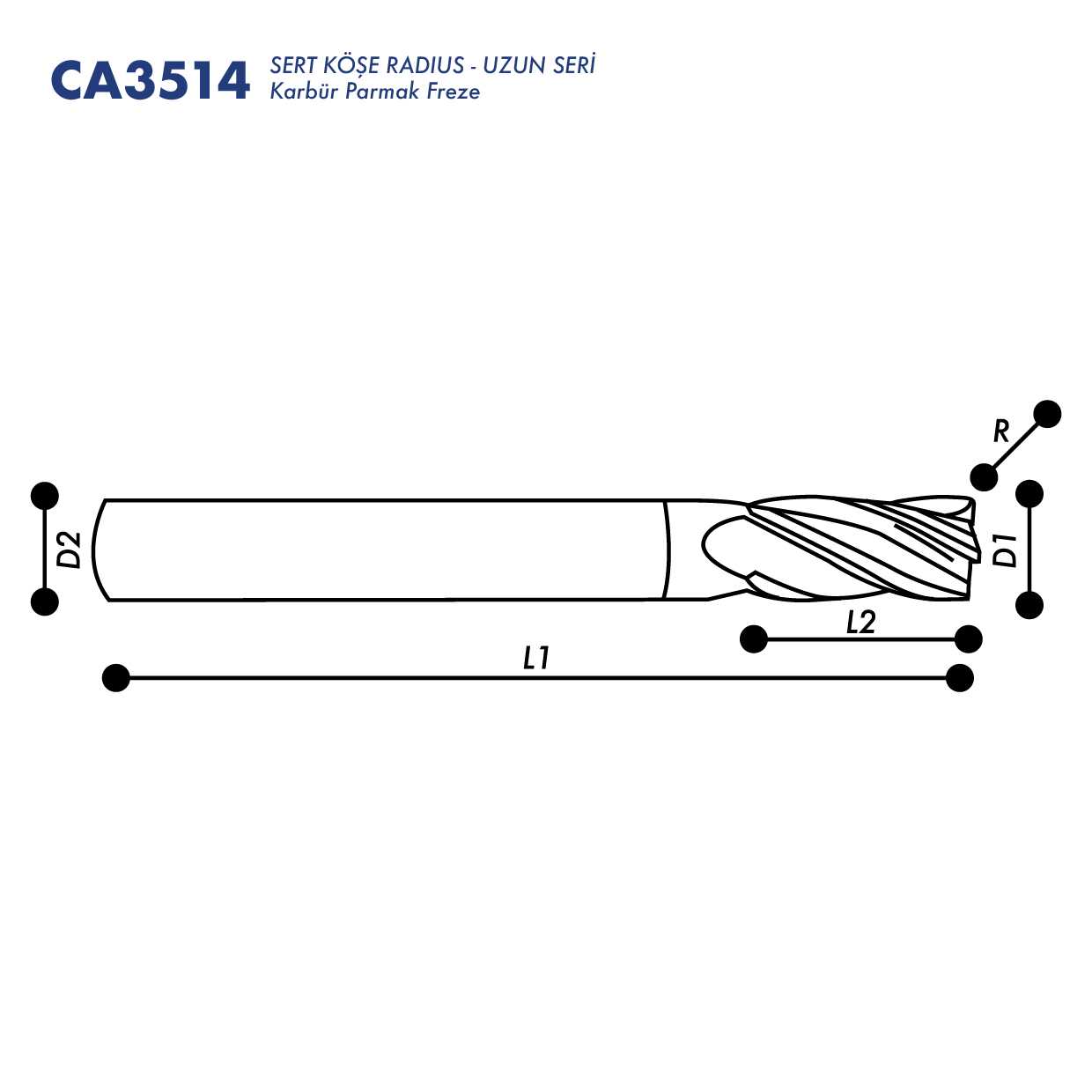 Sert Köşe Radius - Uzun Seri - Teknik Bilgi